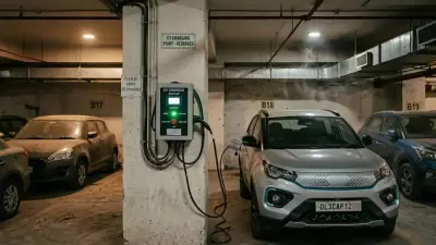 Gurugram RWA Orders Removal of Private EV Chargers in Basement Parking