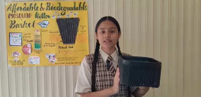 Haryana Class 12 Student Creates Mosquito Killer Basket, Wins National Award