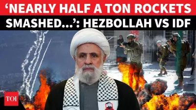 Hezbollah Fires 40 Rockets at Israel Amid Historic Lebanon Peace Talks in Washington