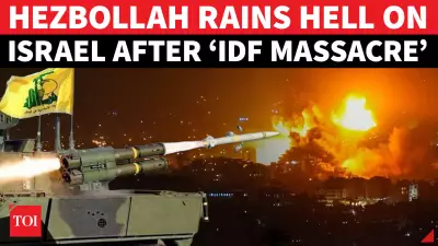 Hezbollah Launches Record Rocket Barrage on Israel, Sparking Major Military Response