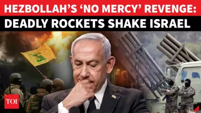 Hezbollah Launches Rocket Barrage on Israel in Retaliation for Lebanon Strikes