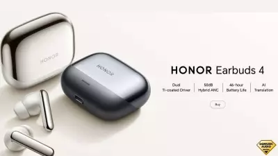 Honor Earbuds 4 Launch Worldwide with ANC and 46-Hour Battery Life