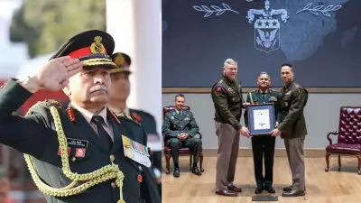 India Army Chief Gen Upendra Dwivedi Inducted Into US War College Hall Of Fame