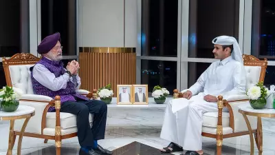India's Hardeep Singh Puri Meets Qatar Energy Minister Amid Global Crisis