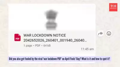 India's 'War Lockdown' Hoax Spreads Panic on April Fools' Day Amid Iran Tensions
