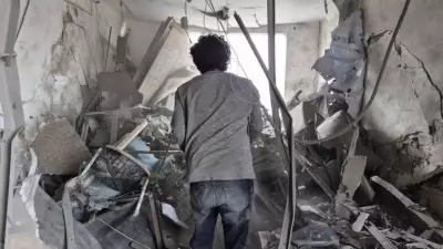 Iranian Musician Plays Final Melody in Ruins of Bombed Music Academy
