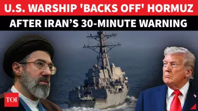 Iran's 30-Minute Ultimatum Forces US Destroyer to Abort Strait of Hormuz Entry