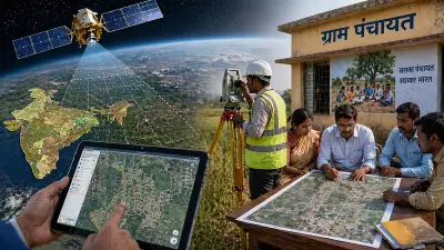 ISRO and Panchayati Raj Ministry Complete Nationwide Land Mapping
