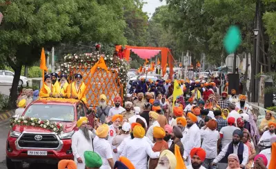 Jalandhar Witnesses Grand Khalsa March on Baisakhi, Celebrating Sikh Heritage