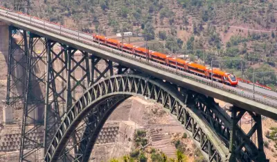 Jammu-Katra Railway Stretch Inspected Ahead of Train Launch