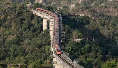 Jammu-Srinagar Vande Bharat Express Inaugural Run on April 30