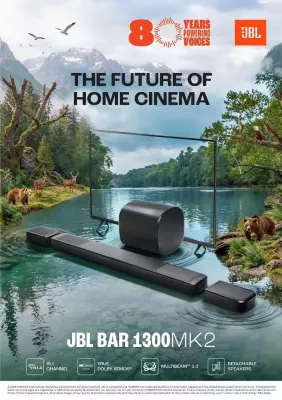 JBL Launches Bar MK2 Series in India with Dolby Atmos and DTS:X