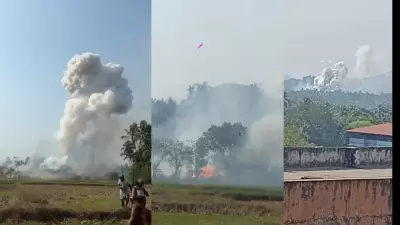 Kerala Fireworks Unit Blast Ahead of Pooram Festival Kills Many, Injures Several