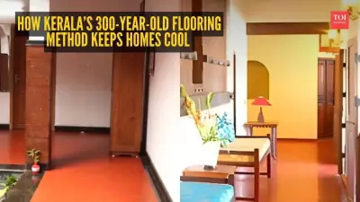 Kerala's Ancient Kaavi Flooring: A Natural Cooling Solution for Modern Homes