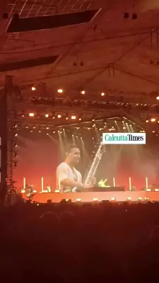 Kolkata's Musical Extravaganza: 10,000 Witness Rishab Rikhiram's Performance