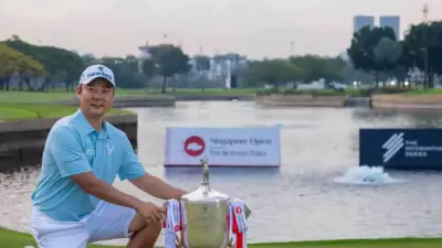 Korean Golfer Jeongwoo Ham Wins Singapore Open in Sauna-Like Heat