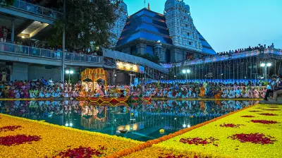 Lakhs Flock to Hare Krishna Hill for ISKCON's 29th Brahmotsava Finale in Bengaluru