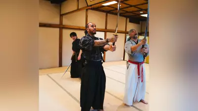 Lewis Hamilton Trains with Samurai Master in Tokyo Ahead of Japanese Grand Prix