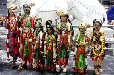 Madurai Chithirai Festival Kids Dress as Gods and Goddesses