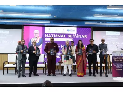 Maharashtra Governor Releases JGU's AI Governance Report at National Seminar