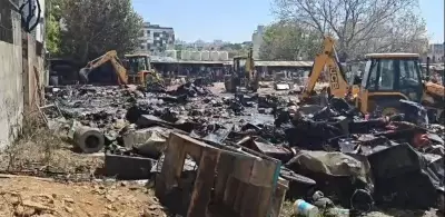 Major Fire in Gurgaon's South City II Damages Flats, No Injuries Reported