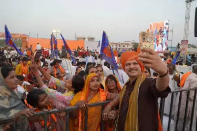 Massive Dharm Utsav in Lucknow Draws 15,000 Devotees with Bhajan Performance