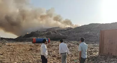 Massive Fire Engulfs Gurgaon's Bandhwari Landfill, Sparks Pollution Fears