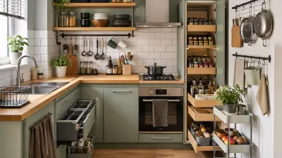 Maximise Space in a Small British Kitchen Without Renovation