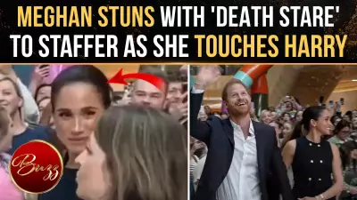 Meghan Markle's Viral 'Death Stare' at Harry's Staffer Sparks Royal Debate
