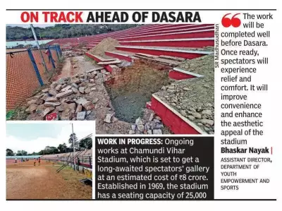 Mysuru Stadium to Get Modern Tensile Membrane Roofing for Spectator Gallery