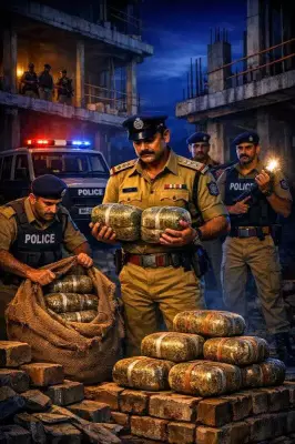 Nagpur Crime Branch Busts Family-Linked Ganja Racket, Seizes 85kg Marijuana