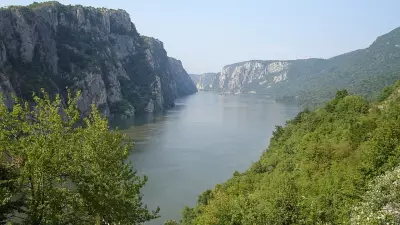 NASA Satellite Imagery Reveals Island Swallowed by Danube Dam Reservoir