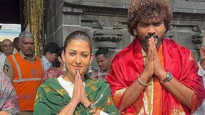 Nayanthara and Vignesh Shivan Seek Blessings at Tirupati for 'Love Insurance Kompany'