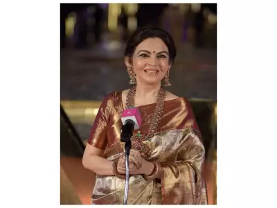 Nita Ambani's Regal Look at NMACC Anniversary: A Fashion Masterclass