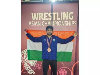 Nitesh Wins Silver, Sachin & Prince Add Bronze at Asian Wrestling Championships