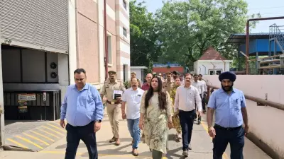 Noida DM Medha Roopam Visits JBJ Technology, Reviews Production and Welfare