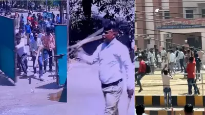 Noida Labour Protest Turns Violent: Workers Demand Salary Hike, Police Intervene