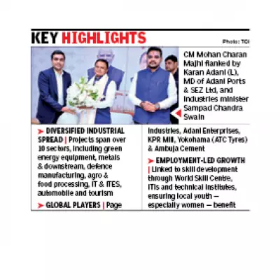 Odisha CM Majhi Unveils 36 Industrial Projects Worth Rs 40,811 Crore, Creating 59,050 Jobs