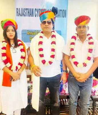 Pawan Kumar Sukhija Elected President of Rajasthan Cycling Association