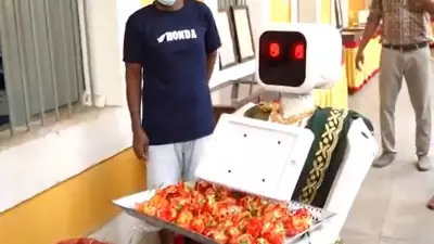 Puducherry 2026 Elections: Robot Nila Greets Voters at Polling Booths