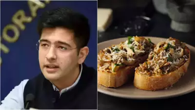 Raghav Chadha's Favorite Cheesy Mushroom Toast Recipe Revealed