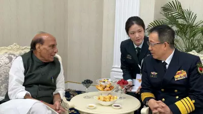 Rajnath Singh Meets China's Defence Minister in Bishkek, Discusses Regional Security