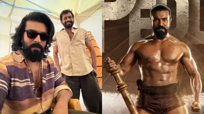 Ram Charan's 'Peddi' Nears Completion, Director Shares Set Pic with Sana