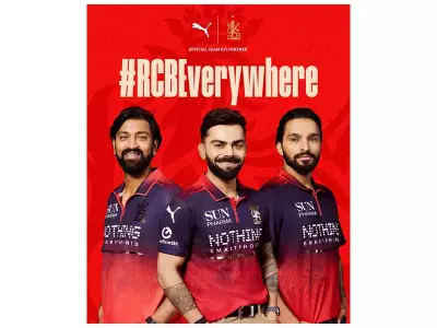 RCB's Kumbh Mela Fan Campaign Goes Viral with Kohli and Patidar