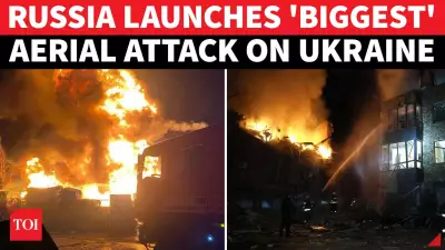 Russia's Massive Air Assault: 659 Drones & 44 Missiles Hit Ukraine, 16 Dead