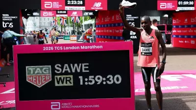 Sawe Breaks London Marathon World Record with Stunning Victory