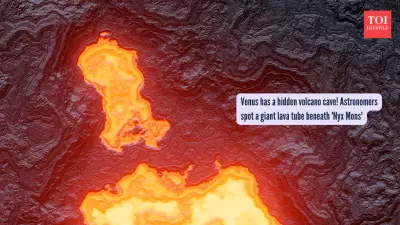 Scientists Discover Giant Volcanic Cave on Venus Using NASA Radar Data