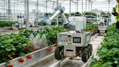 Smart Robots Revolutionize Farming with Precision Irrigation Technology
