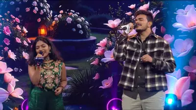 Star Singer Duo Krishnasree & Arjun Mesmerize Judges with Golden Star Performance