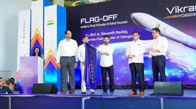 Telangana CM Flags Off Vikram-1, India's First Private Orbital Launch Vehicle